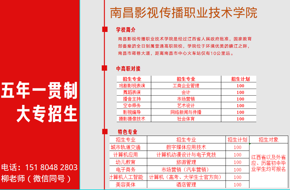 南昌影视传播职业技术学院怎么样？